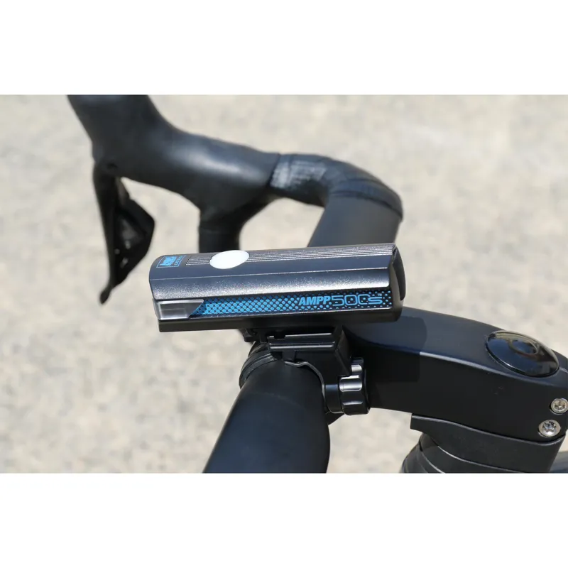 Cateye AMPP 500S Colour Edition Front Bike Light in Blue-1