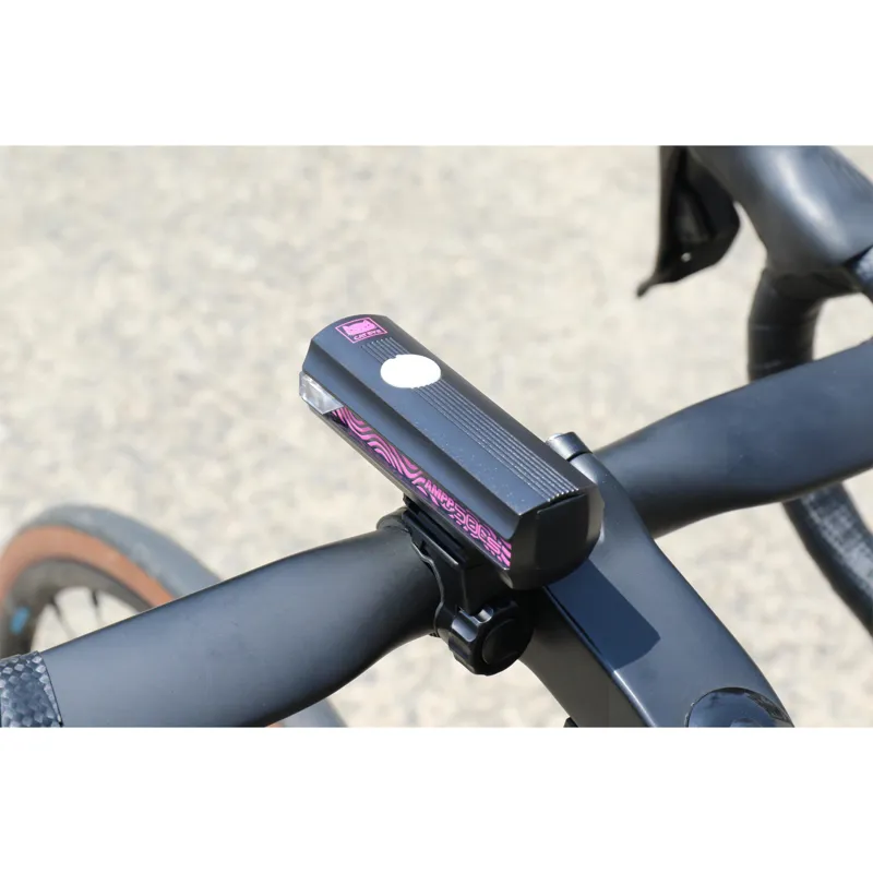 Cateye AMPP 500S Colour Edition Front Bike Light in Pink-2