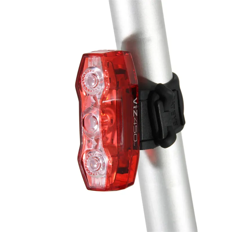 Cateye Viz 450 USB-C Rear Bike Light in Red-2