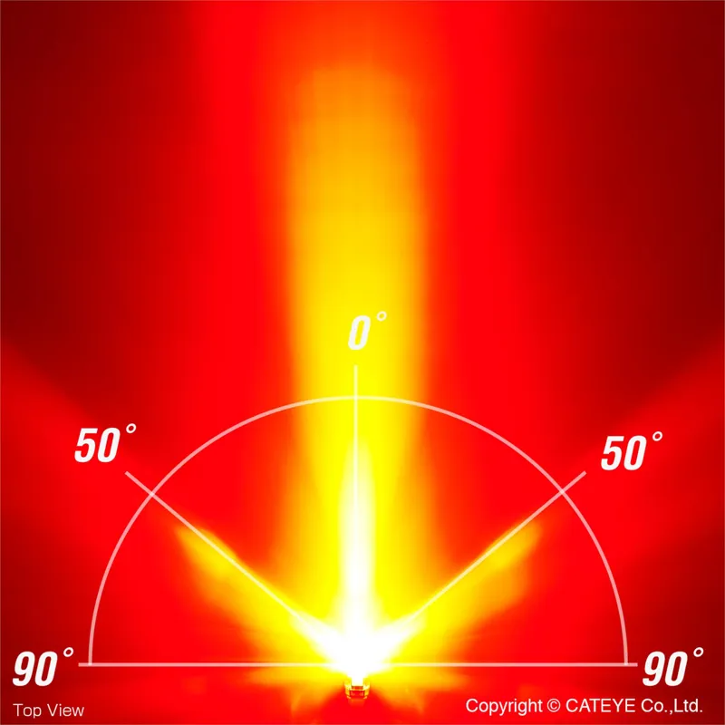 Cateye Viz 450 USB-C Rear Bike Light in Red-4
