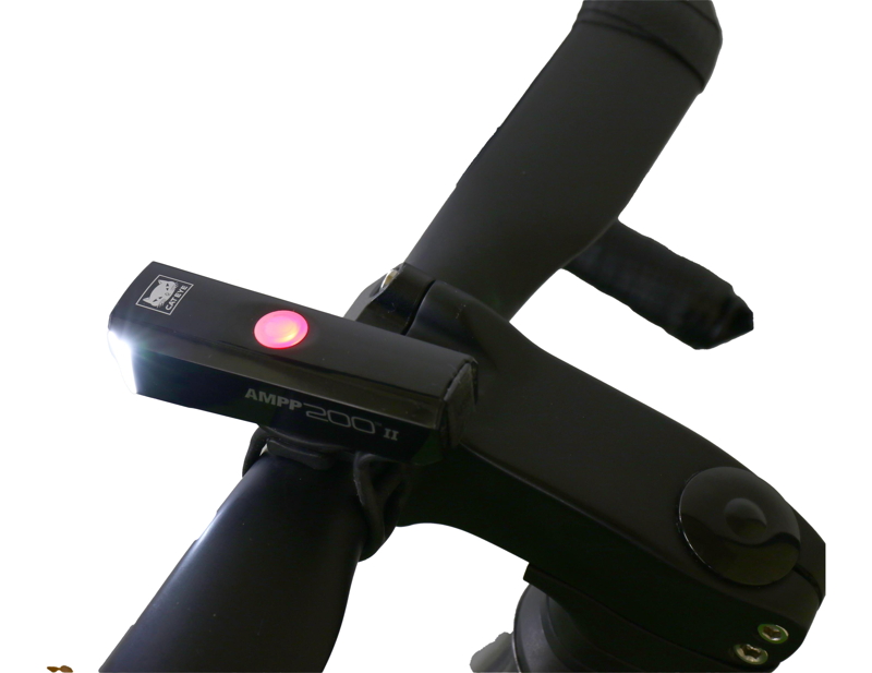 Cateye AMPP 200 II Front Light in Black-1