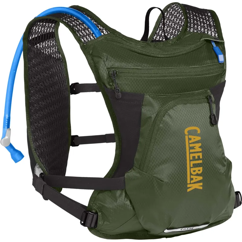 Camelbak Chase 4L Bike Vest With 1.5L Reservoir in Army Green