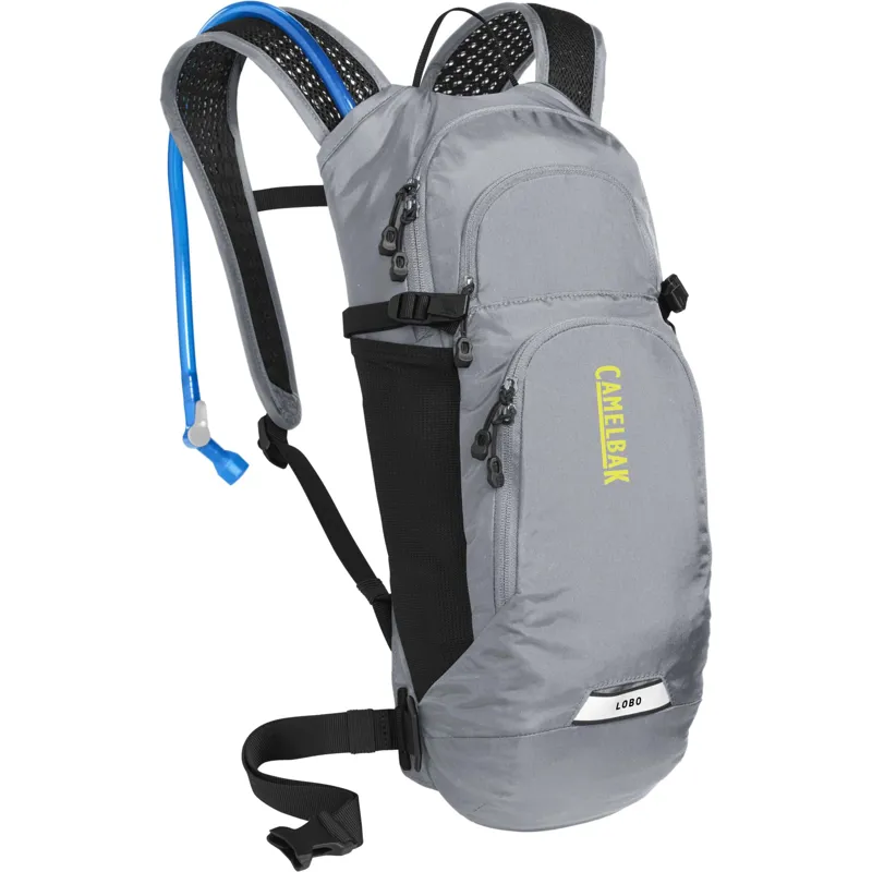 Camelbak Lobo 9L Hydration Pack With 2L Reservoir in Gunmetal/Lime