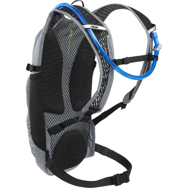 Camelbak Lobo 9L Hydration Pack With 2L Reservoir in Gunmetal/Lime-1