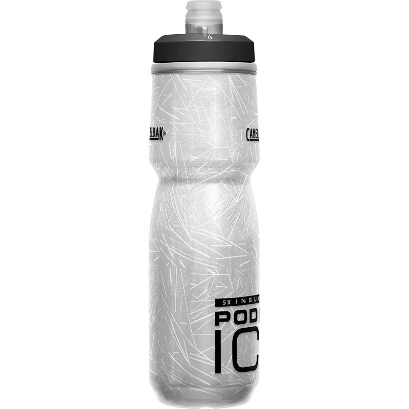 Camelbak Podium Ice Insulated Bottle in Black 600ml-1