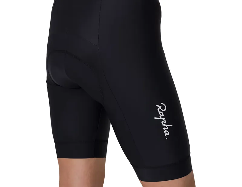 Rapha Women's Core Shorts in Black/White-4