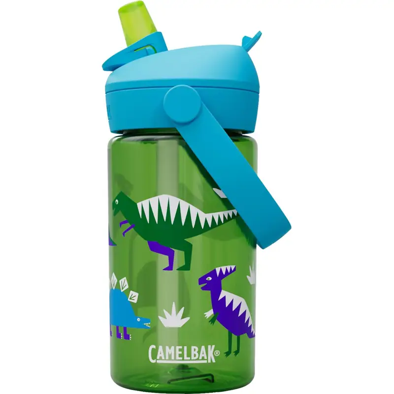 Balfes Bikes Camelbak Thrive Flip Straw Kids 14oz in Hip Dinos | Free postage over £30, £10 off first order, price match & 0% finance.