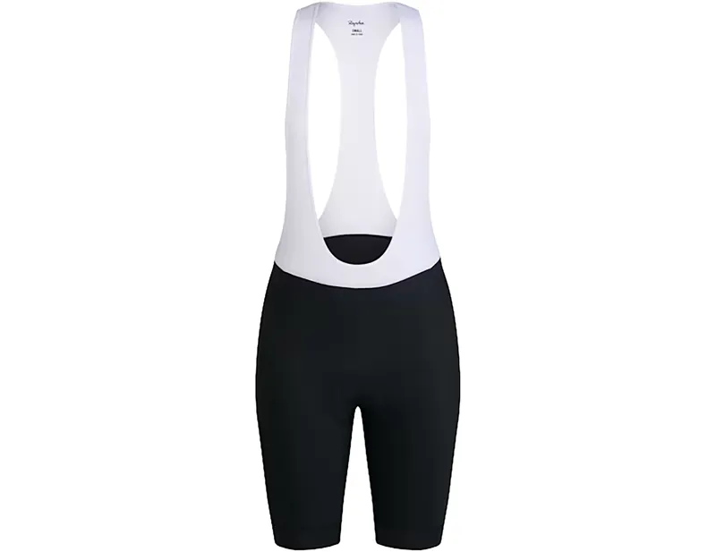 Rapha Women's Core Bib Shorts in Black/White