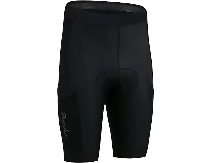 Rapha Core Cargo Shorts in Black-3