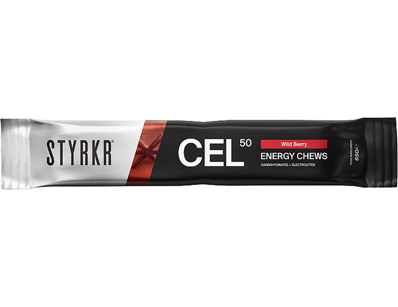 STYRKR CEL50 Carbohydrate Energy Chew in Wild Berry