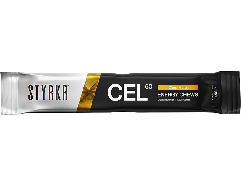 STYRKR CEL50 Carbohydrate Energy Chew in Citrus Fruits