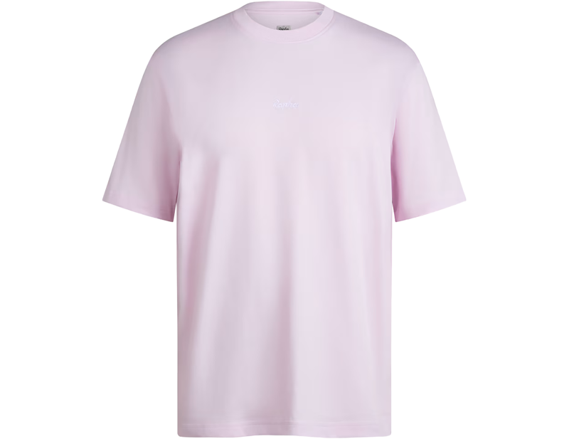 Rapha Regular Fit Cotton T-Shirt in Light Quartz/White