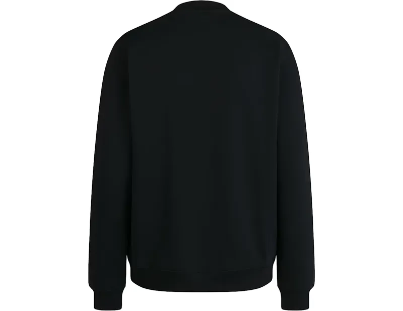 Rapha Heavyweight Cotton Large Logo Sweatshirt in Black/White-1