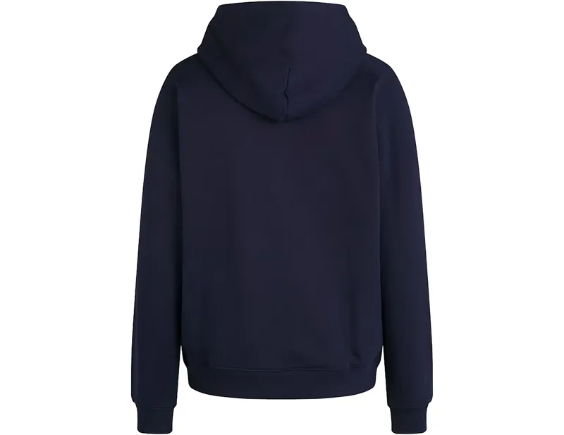 Rapha Heavyweight Cotton Zip Hoodie in Dark Navy/White-1