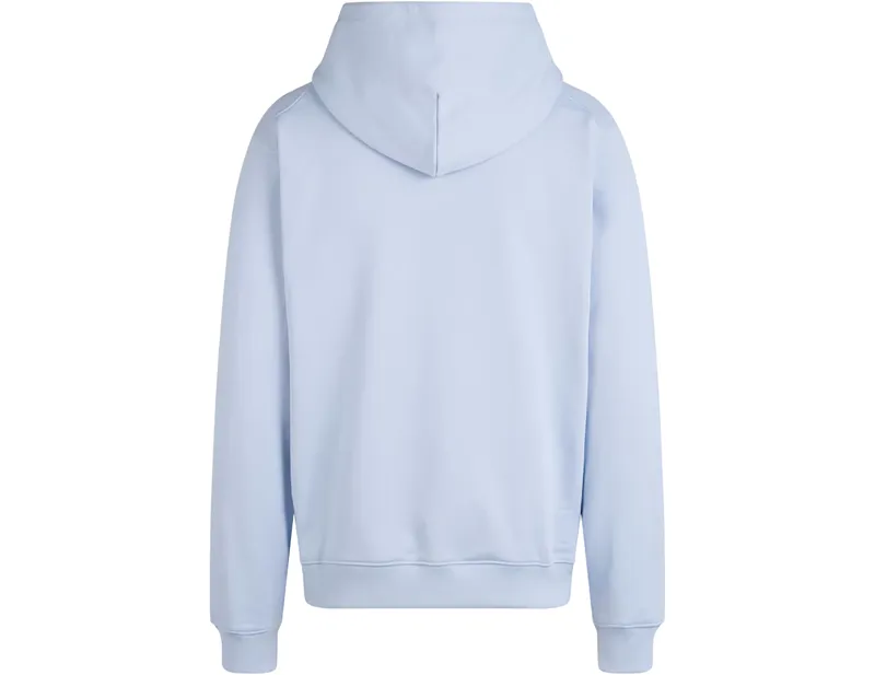 Rapha Heavyweight Cotton Large Logo Hoodie in Arctic White-1