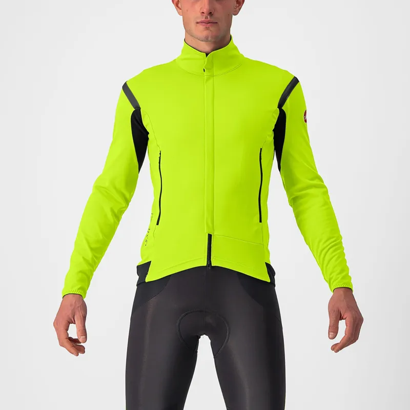 Castelli Perfetto RoS 2 Jacket in Electric Lime/Grey