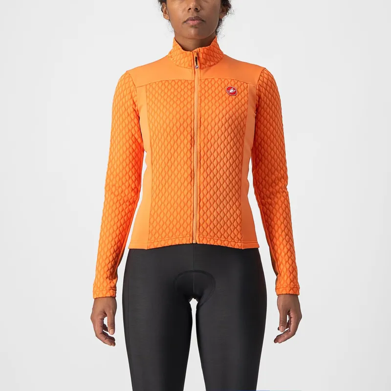 Castelli Sfida 2 Women's Long Sleeve Jersey in Melon
