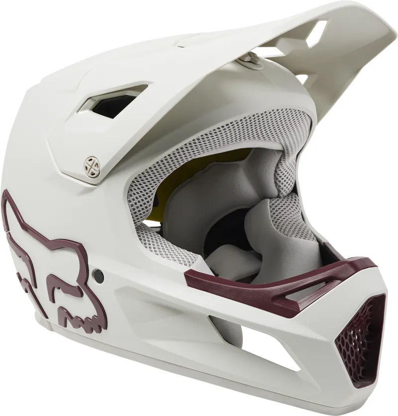 Fox Racing Rampage Youth Helmet in Vintage White
