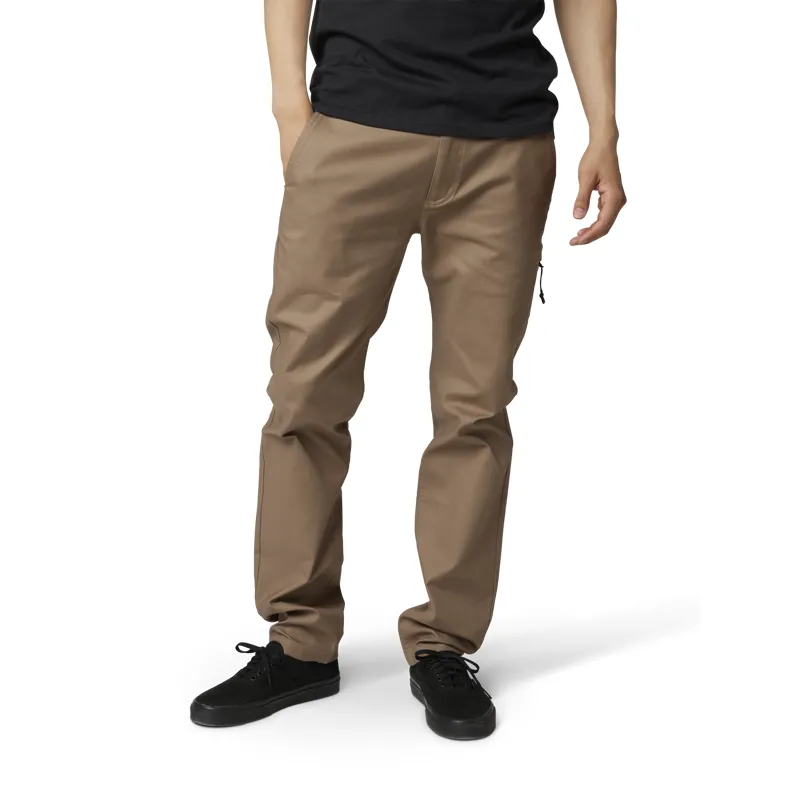 Fox Clothing Essex Men's Stretch Slim Pants in Chai