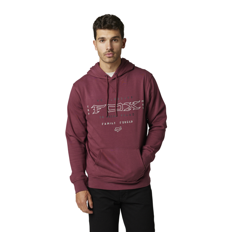 Fox Racing Fixated Pullover Fleece in Maroon