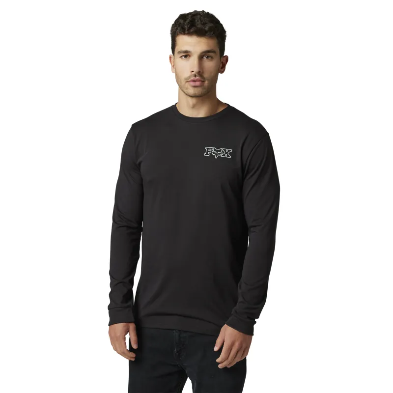 Fox Racing Out and About Long Sleeve Tech T-Shirt in Black