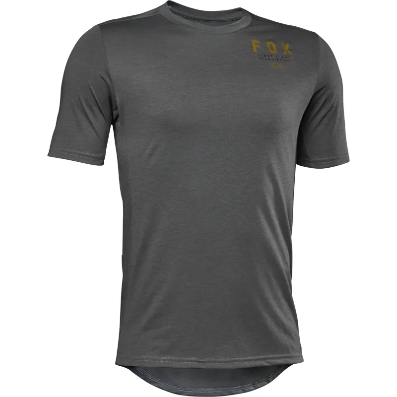 Fox Racing Ranger Crys Drirelease Short Sleeve Jersey in Shadow