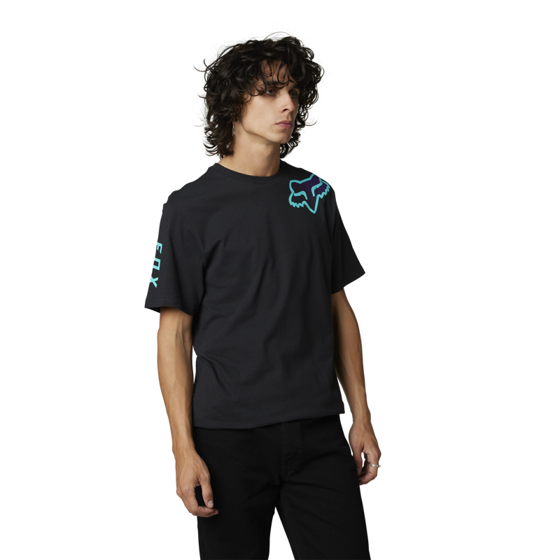 Fox Racing Toksyk Short Sleeve Premium T-Shirt in Black