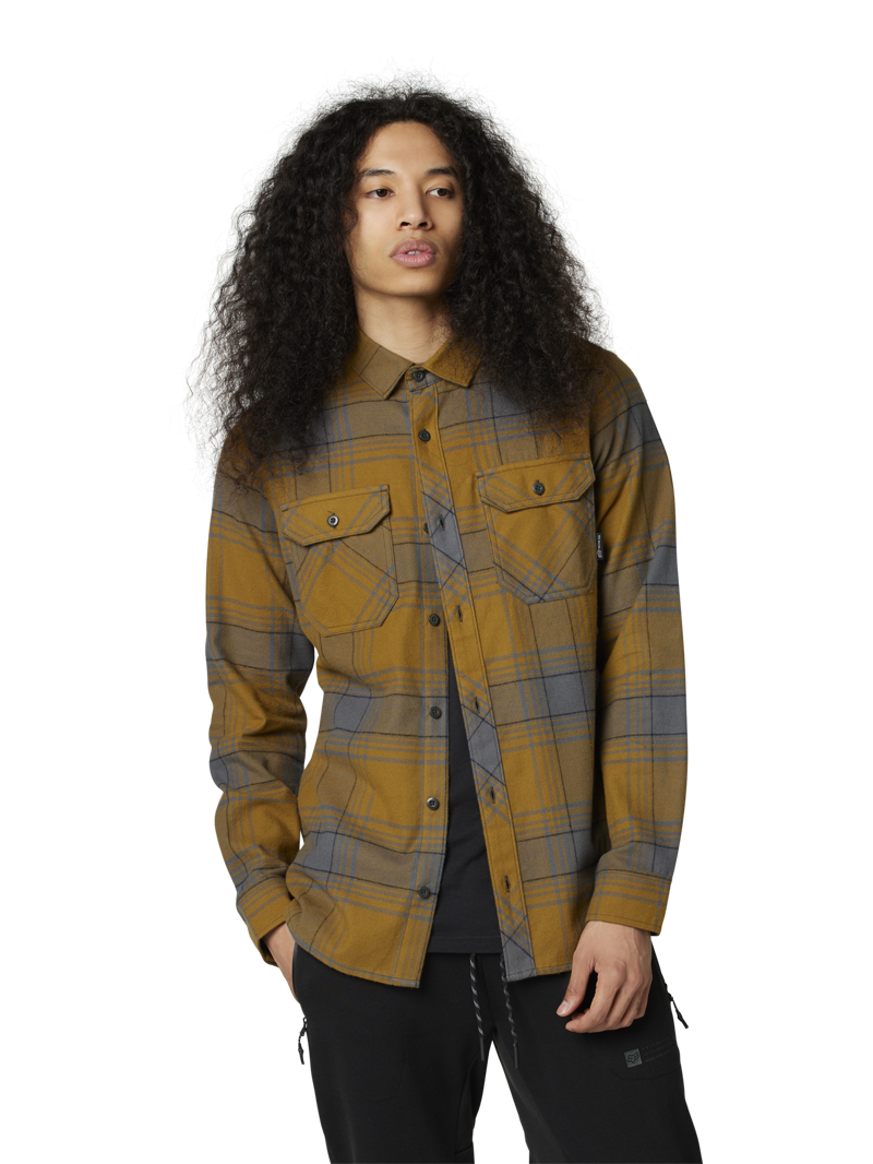 Fox Clothing Traildust 2.0 Flannel Shirt in Caramel