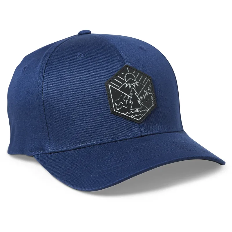 Fox Racing Caveaut Flexfit Hat in Deep Cobalt