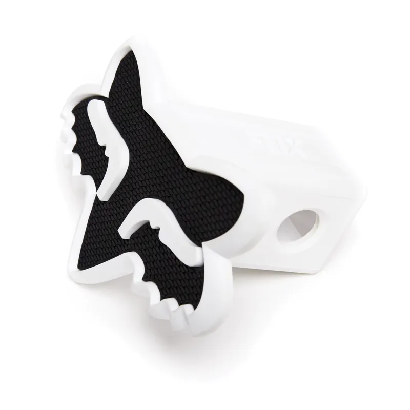 Fox Racing Fox Head Trailer Hitch Cover in Black/White