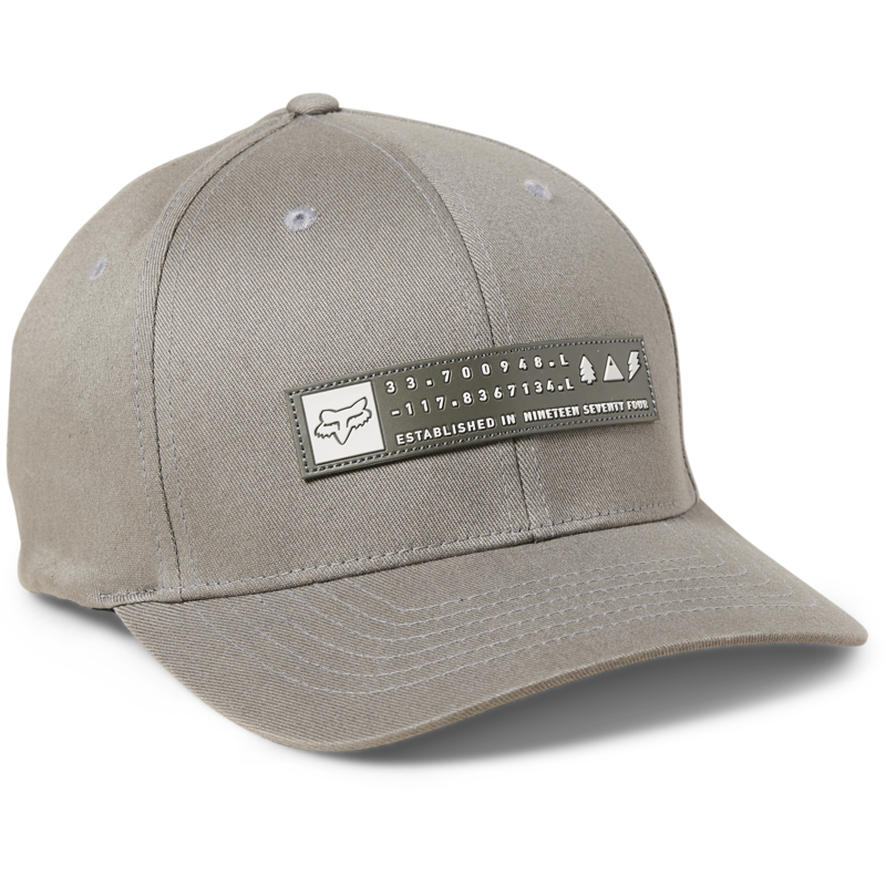 Fox Racing Know No Bounds Flexfit Hat in Pewter