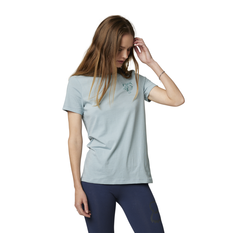 Fox Racing Torerro Short Sleeve Women's T-Shirt in Gunmetal
