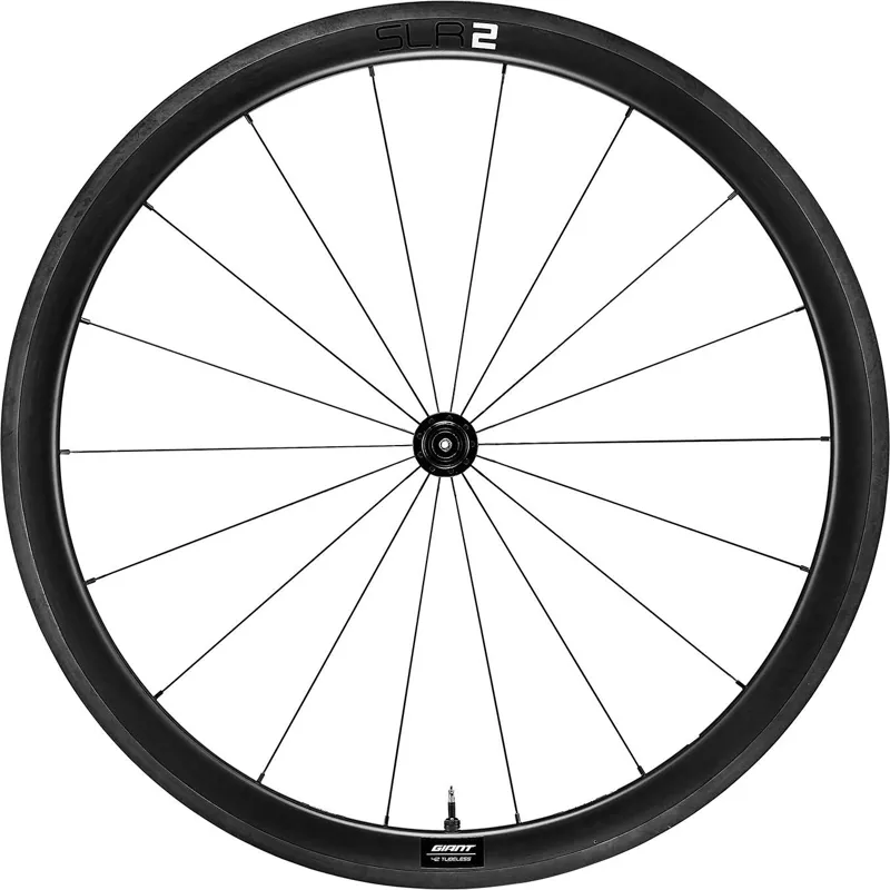 Giant SLR 2 42 Rim Brake Hookless Carbon Front Wheel 
