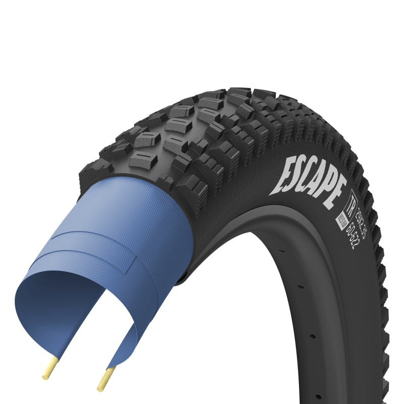 Goodyear Escape Premium R/T Tubeless MTB Tyre in Black 27.5x2.35-1