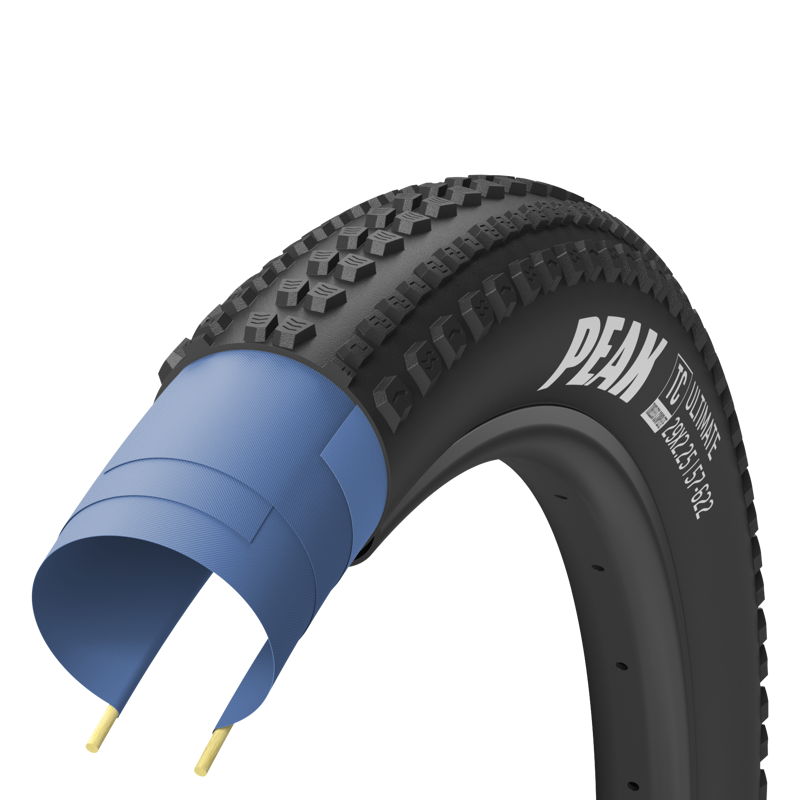 Goodyear Peak Ultimate A/T Tubeless MTB Tyre in Black 27.5x2.5-1
