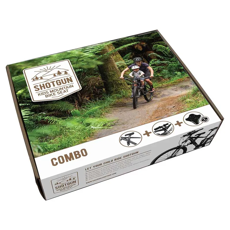 Kids Ride Shotgun Child Seat + Handlebars Combo -3