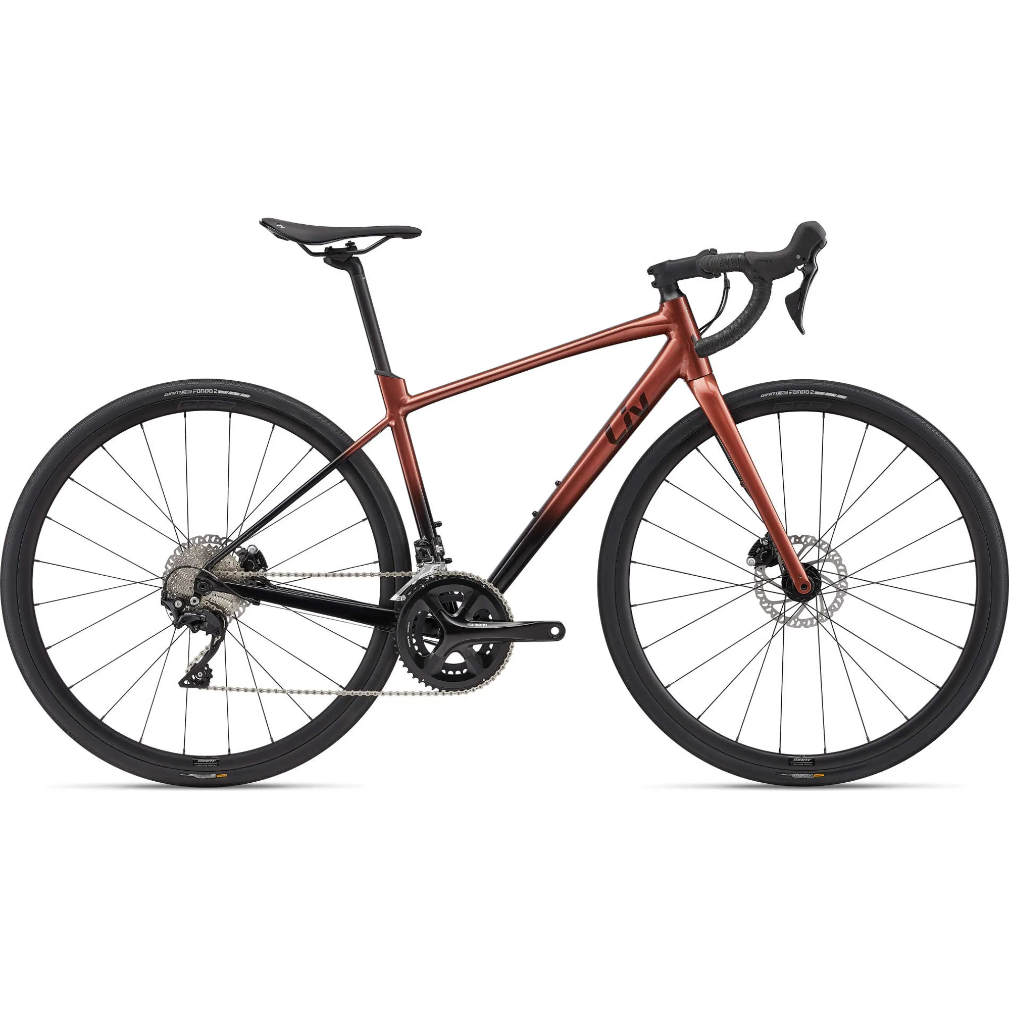 Liv Avail AR Womens Endurance Road Bike 2023 in Terracotta