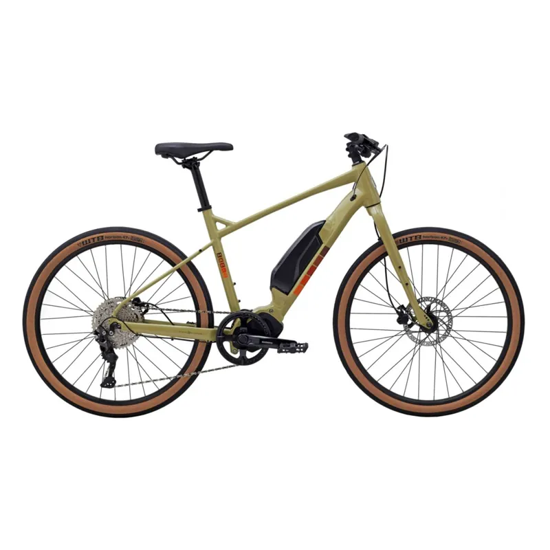 Marin Sausalito E1 Electric Hybrid Bike 2023 in Gloss Tan/Brown/Orange