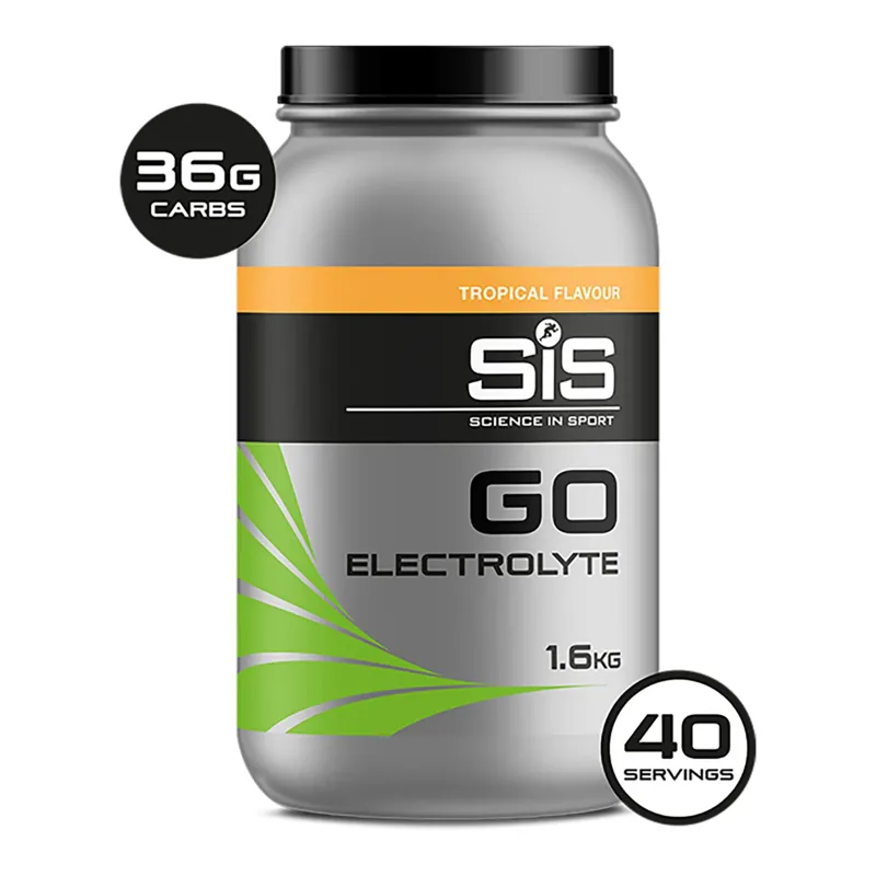 Science in Sport GO Electrolyte Drink Powder 1.6kg in Tropical Fruit