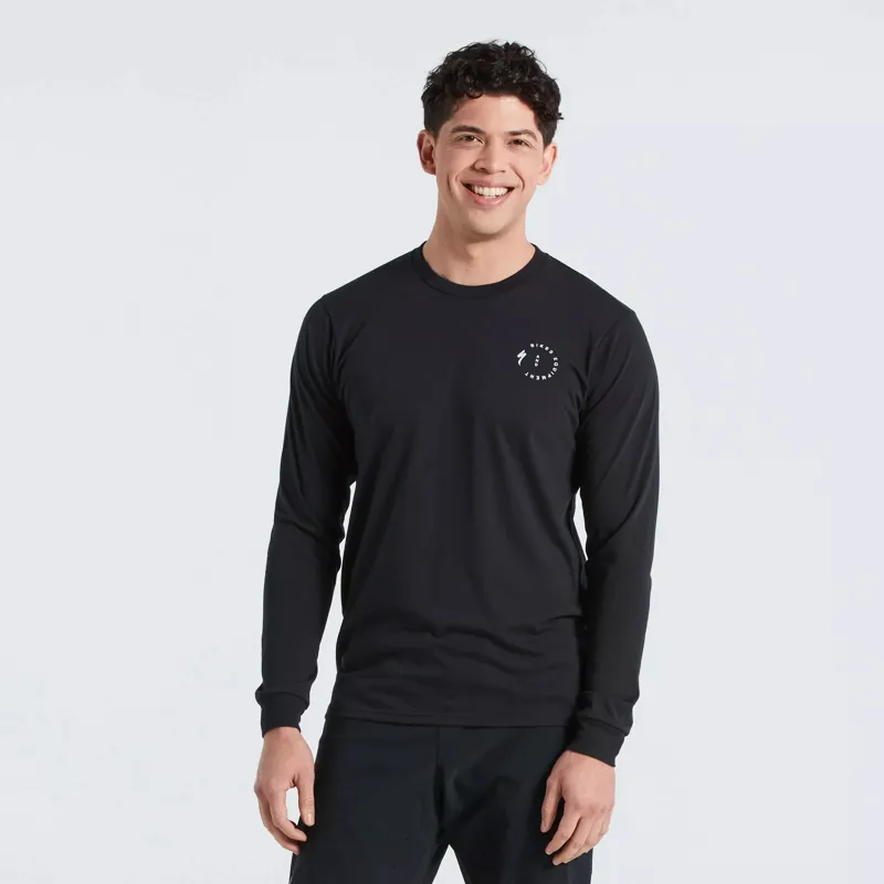 Specialized Stoke Long Sleeve T-Shirt in Black