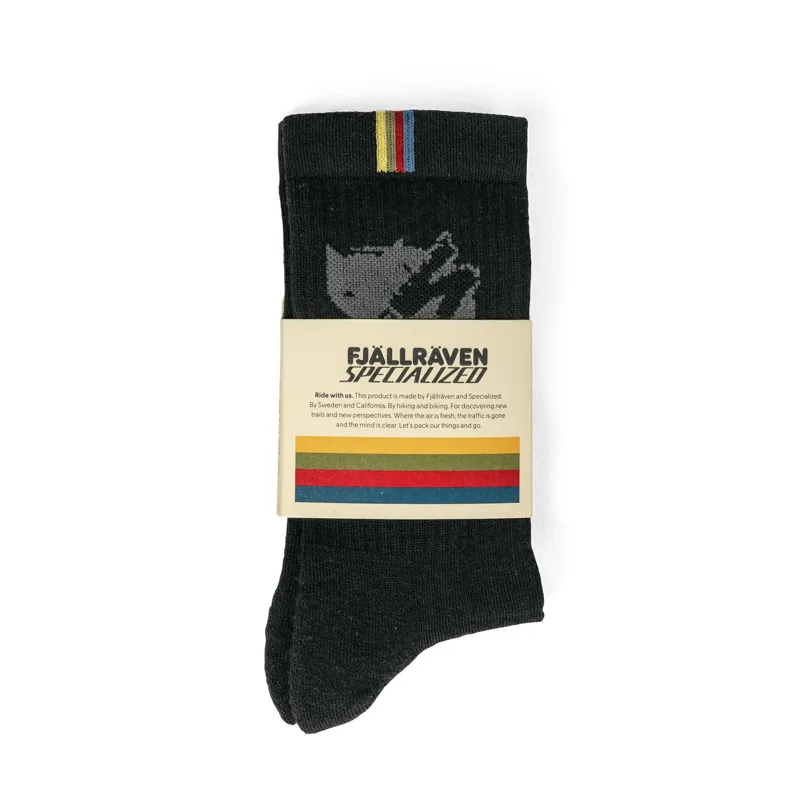 Specialized/Fjallraven Socks in Black