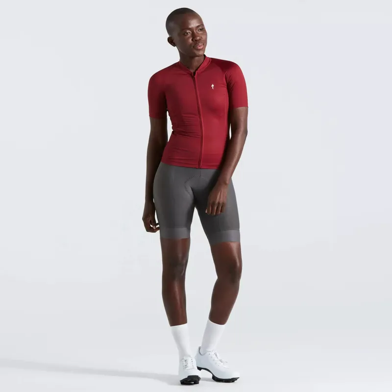Specialized SL Solid Women's Short Sleeve Jersey in Maroon