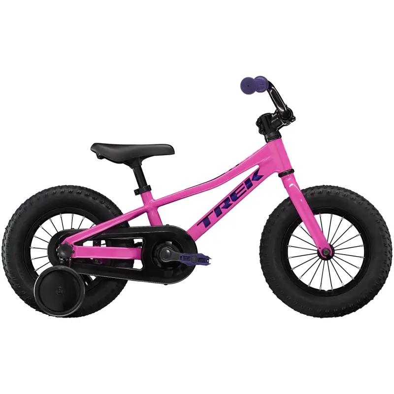 Balfes Bikes Trek Precaliber 12 Hybrid Kids Bike 2026 in Flamingo Pink | Free postage over £30, £10 off first order, price match & 0% finance.