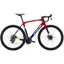 Trek Domane SLR 7 AXS Gen 4 Road Bike 2023 in Metallic Red Smoke/Blue Smoke Fade