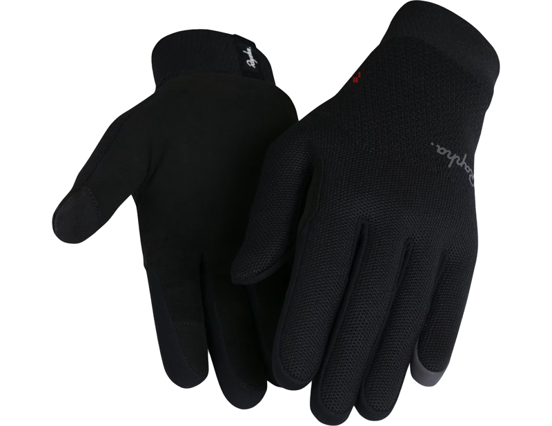 Rapha Merino Gloves in Black-2