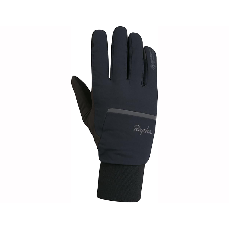 Balfes Bikes Rapha Windstopper Insulated Gloves in Black | Free postage over £30, £10 off first order, price match & 0% finance.
