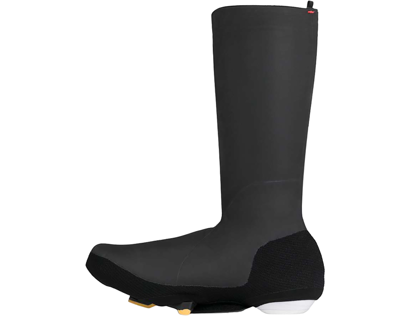 Rapha Winter Road Cycling Overshoes in Black/Silver