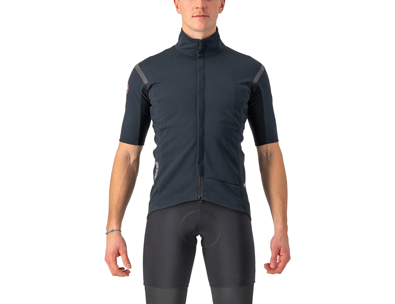Castelli Gabba RoS 2 Short Sleeve Jersey in Light Black/Black Reflex