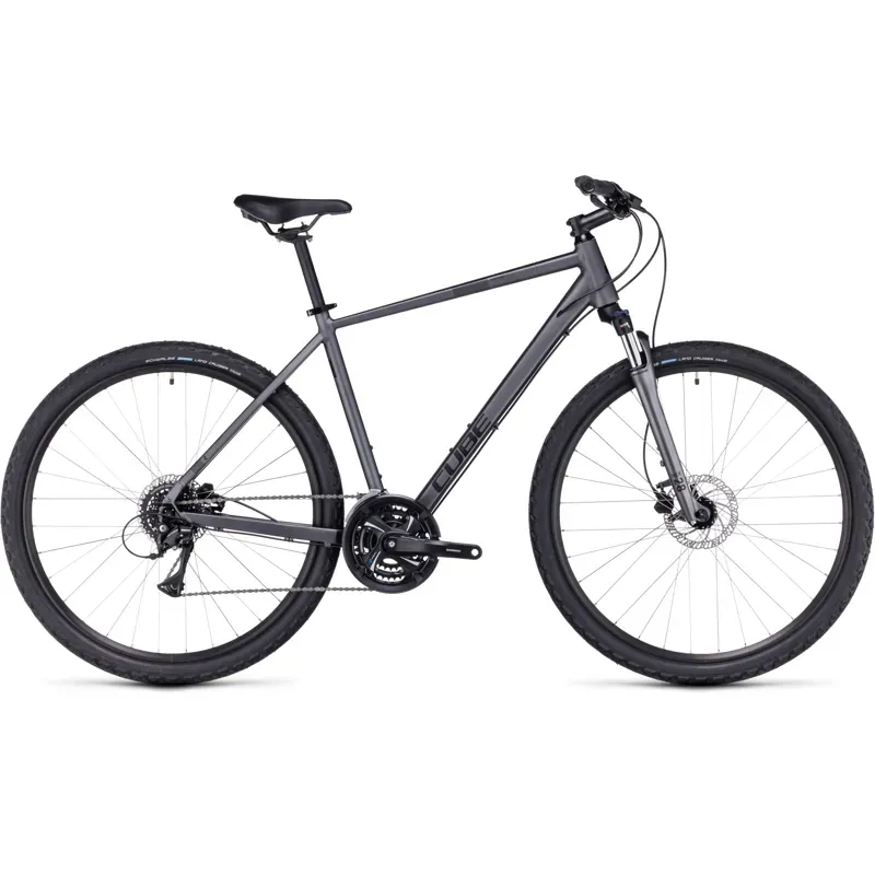 ONE OFF Cube Nature Hybrid Bike Medium 2024 in Graphite Black