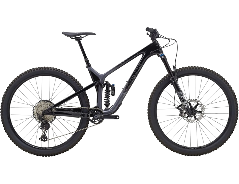 Marin Rift Zone 29in Carbon XR Full Suspension Mountain Bike 2025 in Gloss Grey/Carbon